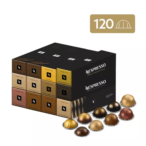 Pack 120 Cápsulas de Café Sabores para Nespresso