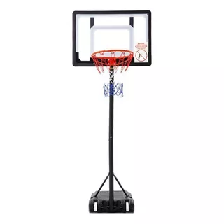 Tablero Basketball Policarbonato Altura Regulable Con Base