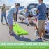 Gosports Battleputt Golf Putting Juego 2 Contra 2 Pong Style Play Con 11' Putting Green, 2 Putters Y 2 Pelotas De Golf