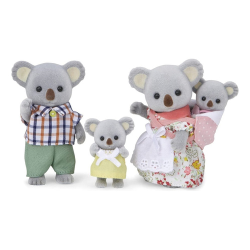 Calico Critters Koala Family Familia Sylvanian Ternurines