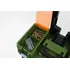 Carro Caja Herramientas Ruedas Desmontable Set Valija Bauker Verde Musgo