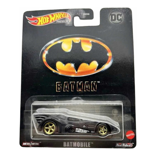 Hot Wheels Premium Batmobile Color Negro