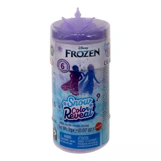 Disney Frozen Snow Color Reveal Surpresa Coroação - Mattel