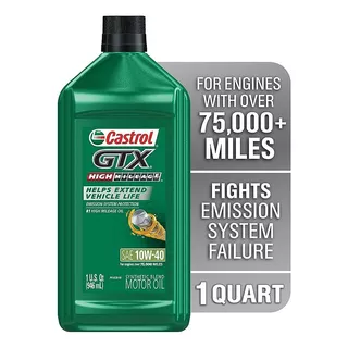 Aceite Castrol 10w40 Semi Sintético 1l Original Sellado