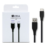 Cable Usb A C 1 M 5a Celular Cargador Datos Carga Rápida 