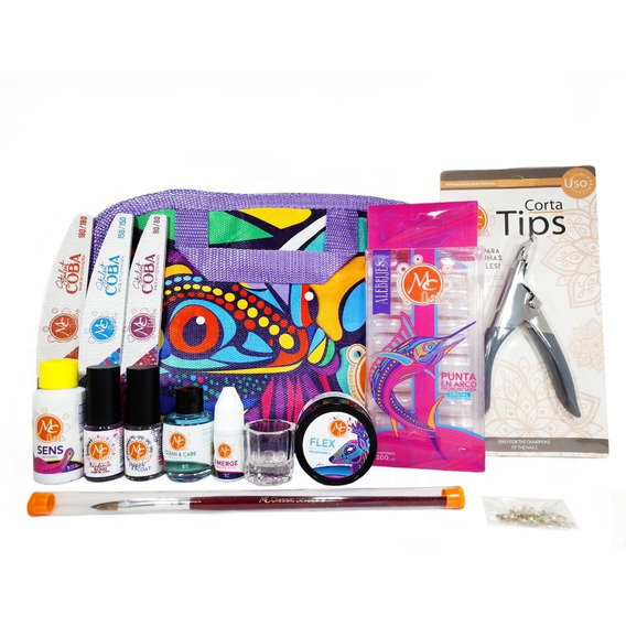 Kit Para Uñas Acrílicas School, Mc Nails, Básico.