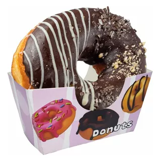 1000 Un Caixa Embalagem Donuts Gourmet Donuts Americano Lila