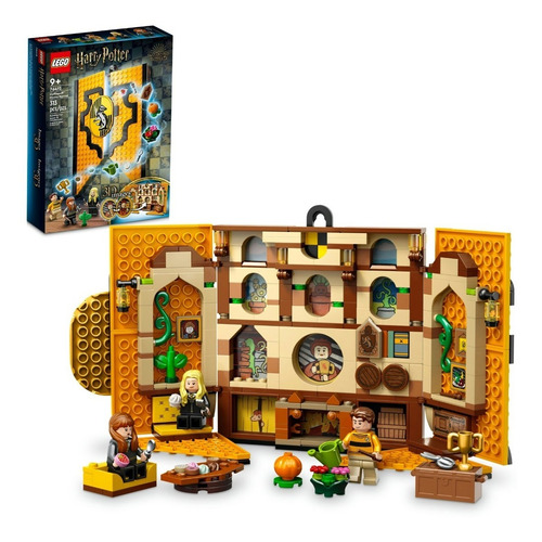 Kit Lego Harry Potter Estandarte De La Casa Hufflepuff 76412 Cantidad de piezas 313