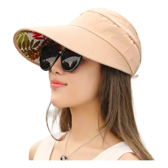 Gorra Mujer Pava Ala Ancha Sombrero Visera Sol Cachucha Uv