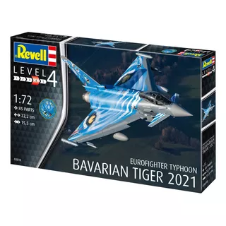 Revell - 1/72 - Eurofighter Typhoon Bavarian Tiger - 03818