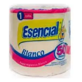 Papel Higienico Esencial Blanco 50 Metros