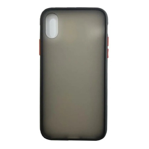 Carcasa Para iPhone X / Xs Bumper - Marca Cofolk Color Negro Borde color