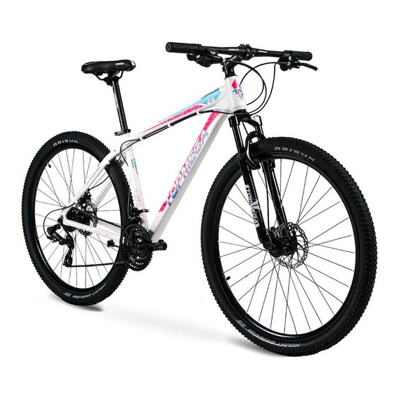 Bicicleta Mtb Topmega Sunshine R29 21v Shimano Blanco