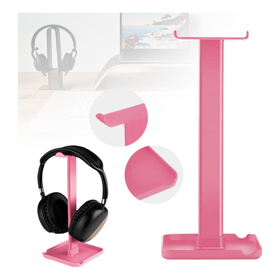 Soporte Base Para Audífonos Auriculares Universal Escritorio