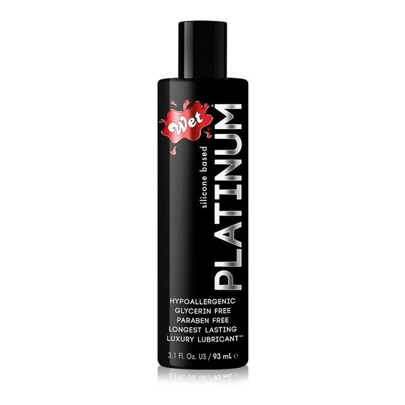 Lubricante Wet Luxury Collection Platinum Silicon 3.1oz 89ml