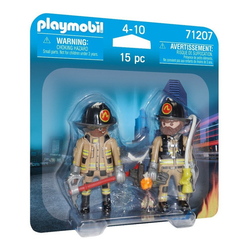 Playmobil Duopacks Bomberos 71207