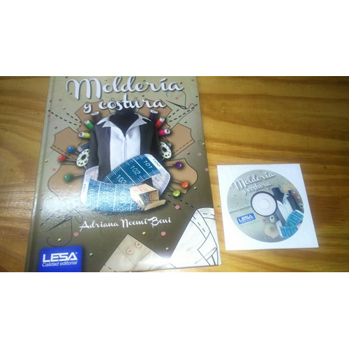 Libro  Molderia Y Costura  Color + Cd  (moldes A Imprimir)