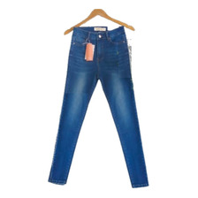 Pantalón Jeans Stretch Para Dama Bota Skinny J3558 Mujer