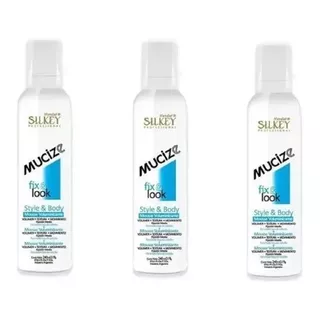 Mousse Style & Body Silkey Mucize Pack X 3(240ml C/u)