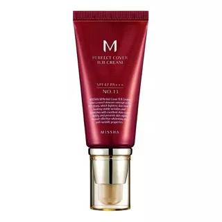 Crema Missha Perfect Cover B.b 23, Base Facial Coreana Tom 23, Color Beige Natural