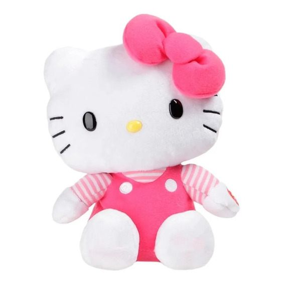 Hello Kitty Peluche Original 25cm Pink - Sanrio 