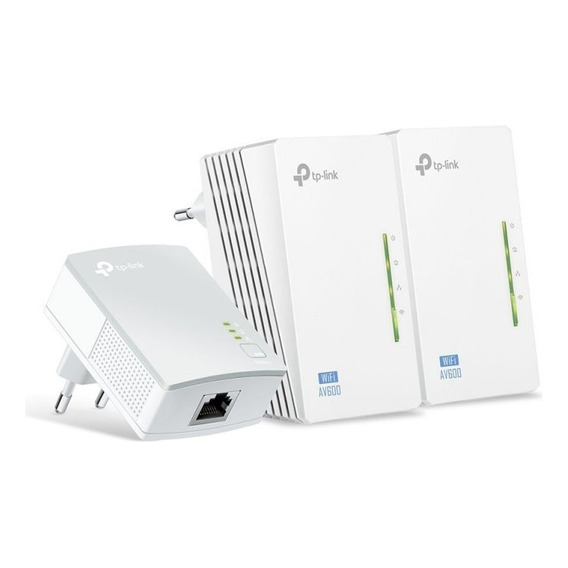 Extensor Repetidor Wifi Tp-link Tl-wpa4220t Kit 3 Unidades