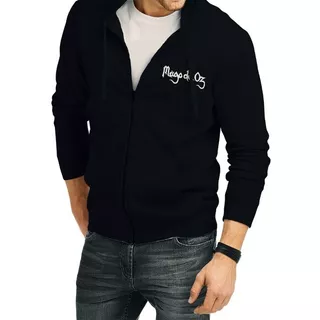 Buzo Hoddie Capota Cremallera Mago De Oz 03 Rock