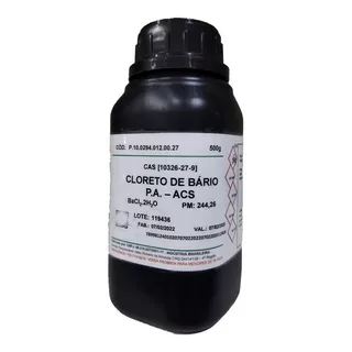 Cloreto De Bario (2h2o) Pa Acs 500g Dinamica