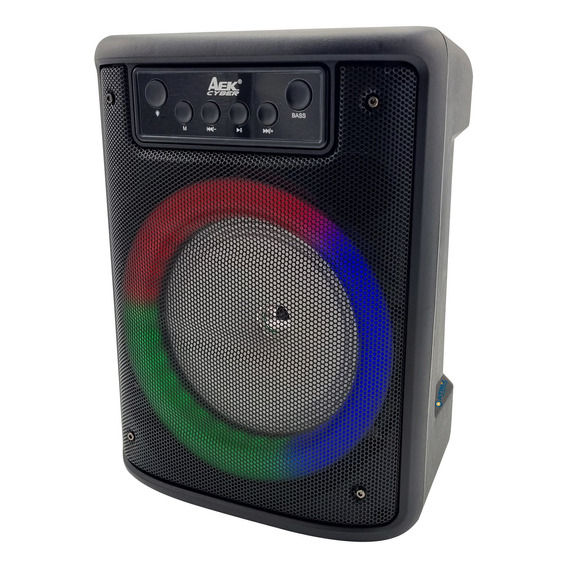 Parlante Caja Activa 8 Con Microfono Karaoke Bluetooth Usb ®