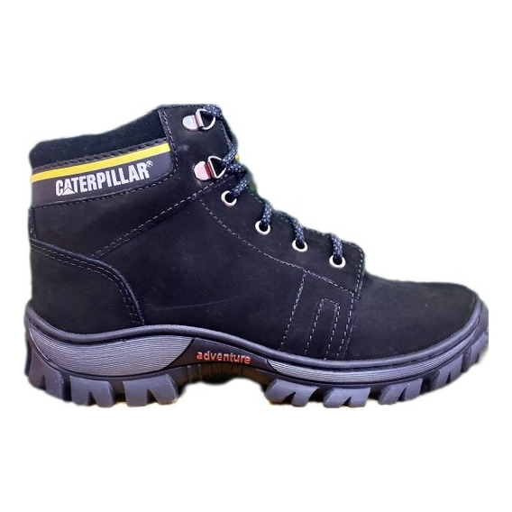 Bota Cat Caterpillar Adventure Cuero Legítimo Y Gamuza