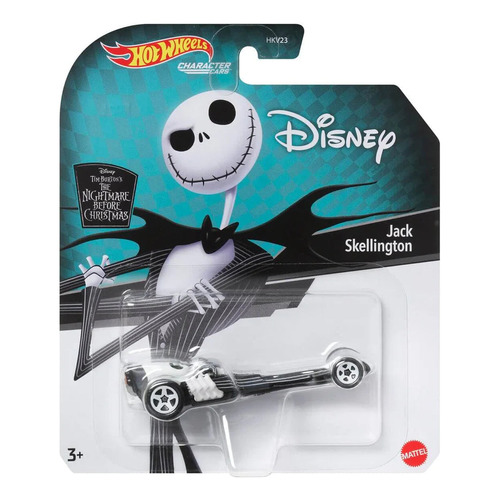 Hot Wheels Character Cars Disney Jack Skellington