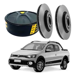  Disco Freio Dianteiro Saveiro Cross G6 1.6 2013 A 2017