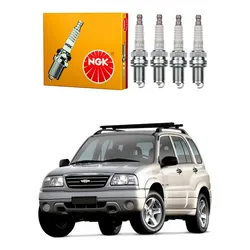  Jogo Velas Ngk Tracker 2.0 16v 2007 A 2009