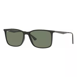 Óculos Ray Ban Rb4359l 6019a 57 Cor Preto Cor Da Armação Preto Cor Da Haste Preto Desenho Quadrado