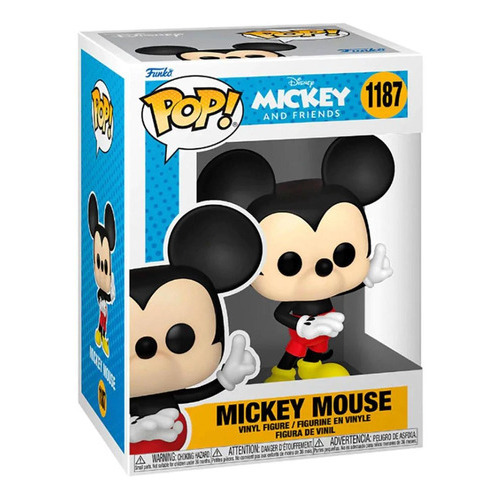 Funko Pop! Disney Mickey Y Sus Amigos Mickey Mouse #1187