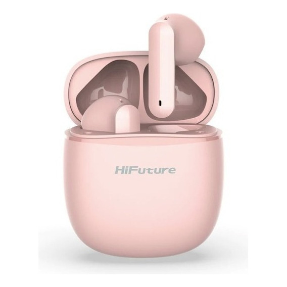 Auriculares in-ear inalámbricos HiFuture ColorBuds Soft Bass Sound Rosa Con Micrófonos