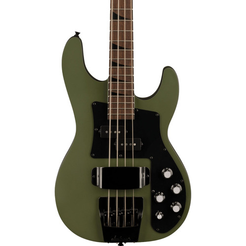 Bajo Eléctrico Jackson X Series Concert Bass Cbxnt Dx Iv Grn Color Verde Limón