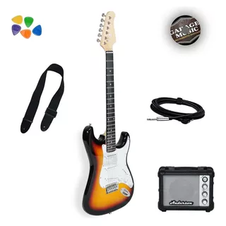 Guitarra Eléctrica Stratocaster Original Funda Amplificador 