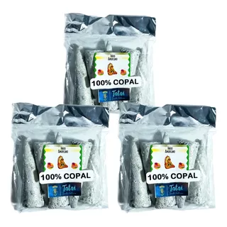 Incienso Conos De Copal Tatai 100% Puro 3 Pack 