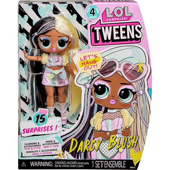 Muñeca Lol Surprise Tweens Dancy Blush Serie 4 Original