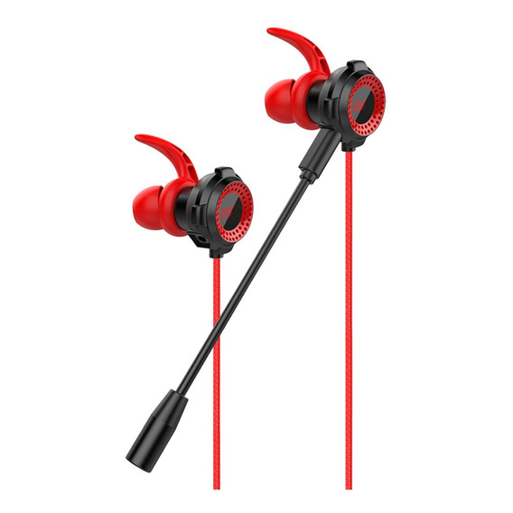 Auriculares In-ear Gamer Microfono Extraible Removible Gm