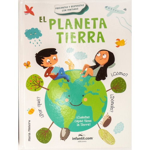 Libro Didactico Preguntas Respuesta Planeta Tierra Infantil 