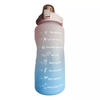Osm Botella Motivacional 2 L / Vaso Plastico Duradero