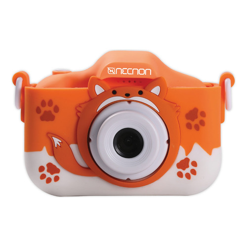 Camara Digital Infantil 8 Mp 4x Zoom Micro Sd Fotos Y Videos Color Naranja oscuro