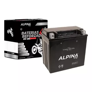 Bateria Moto Gel Libre Mantenimiento Ytx14-bs / 6mf14 Alpina