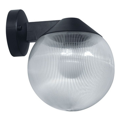 Aplique 1 Luz Globo Exterior Raye Apto Led E27 Deco Moderno