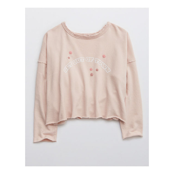 Sudadera Aerie Real Good Weekend Mujer Adulto Oversize