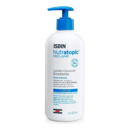 Isdin Nutratopic Pro Amp Loción Piel Atópica X 400 Ml