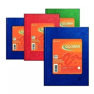 Cuaderno Tapa Dura 42hs Ray Gloria Escolar Araña Pack X12 U