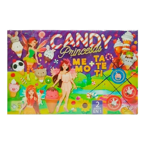 Juego De Mesa Candy Princesas - Gato Garabato